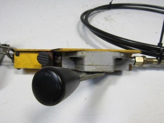 Werke G200 Cable Operator Lever Control W/Brad Harrison Safety plug CNC Lathe