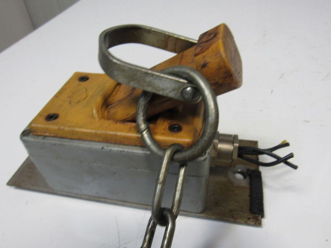 Werke G200 Cable Operator Lever Control W/Brad Harrison Safety plug CNC Lathe