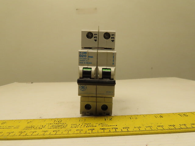 General Electric V37220 V Line D20 277/480V Miniature Circuit Breaker