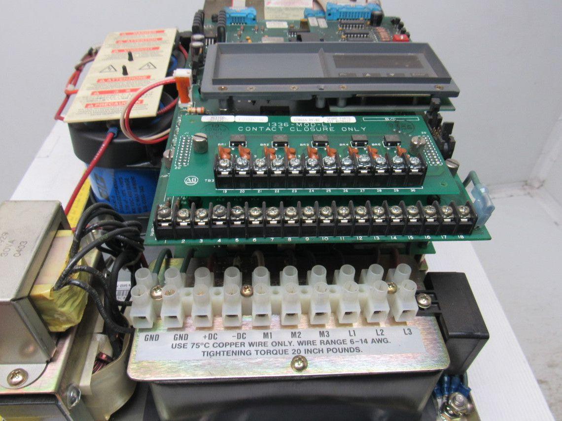 Allen Bradley 1336-B010-EJD-L3 Ser A Constant Torque AC Drive 17 Amp