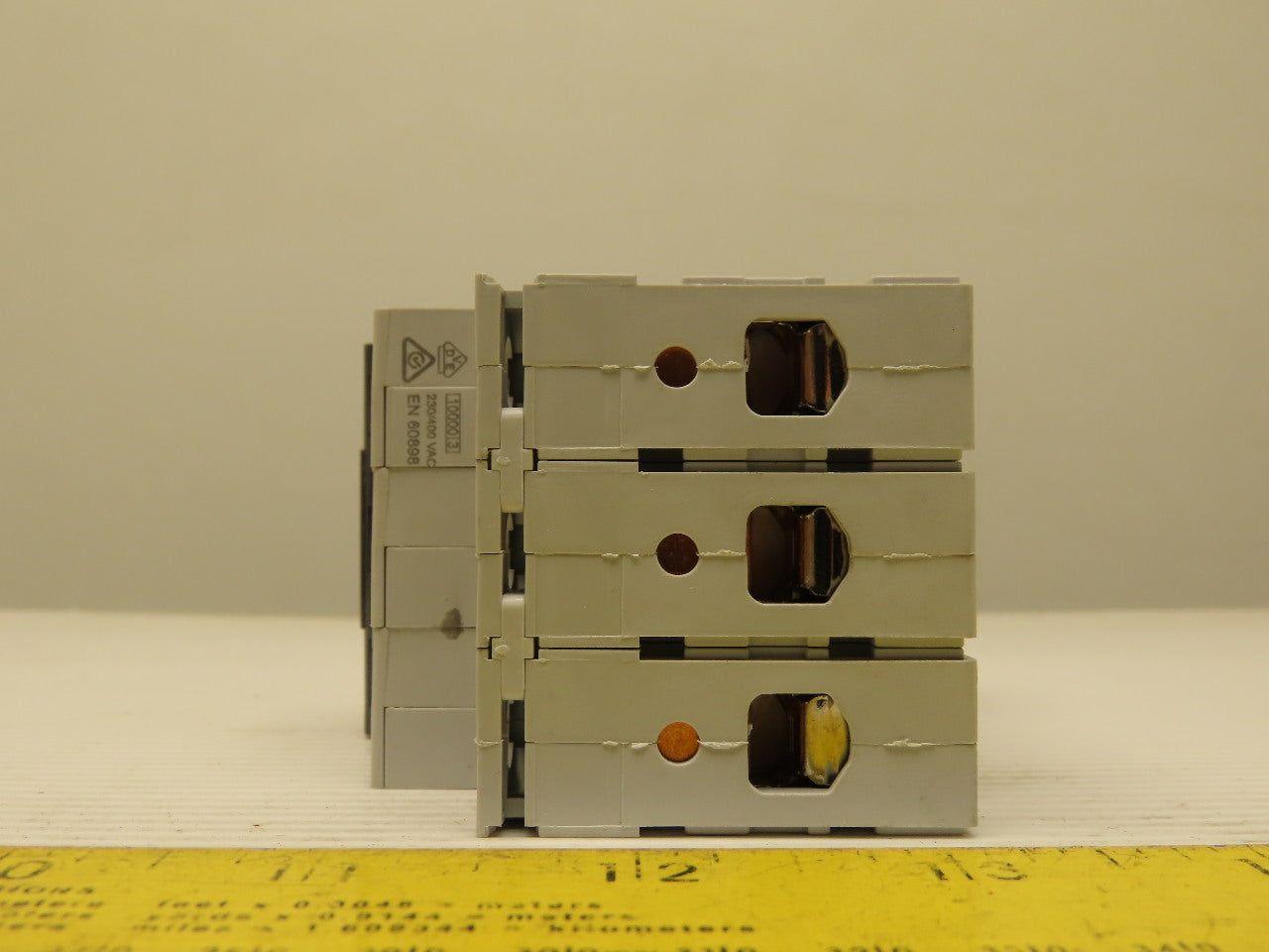 General Electric EP103ULC04 3Pole 277/480VAC Circuit Breaker DIN Rail Mount