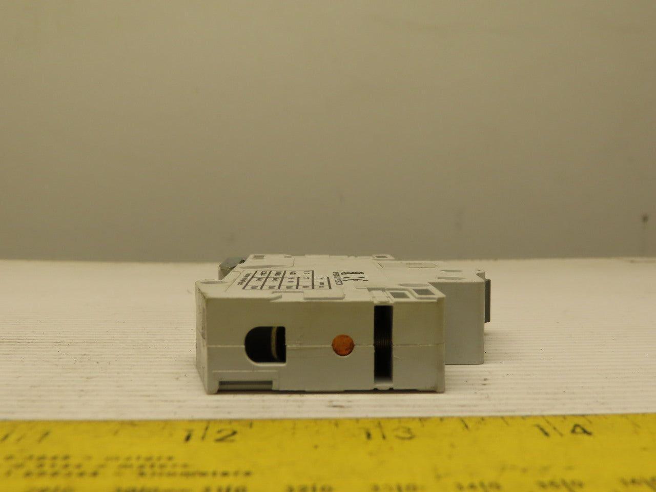 Eaton Cutler Hammer WMS1D13 13A 1 Pole Circuit Breaker DIN Rail Mount Lot of 2