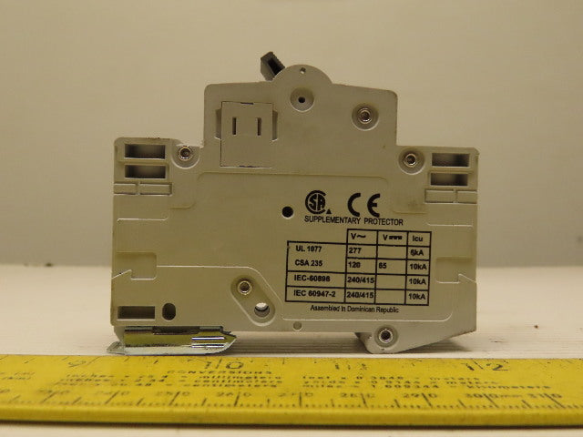 Eaton Cutler Hammer WMS1D05 5AMP Single Pole Circuit Breaker DIN Rail Mount