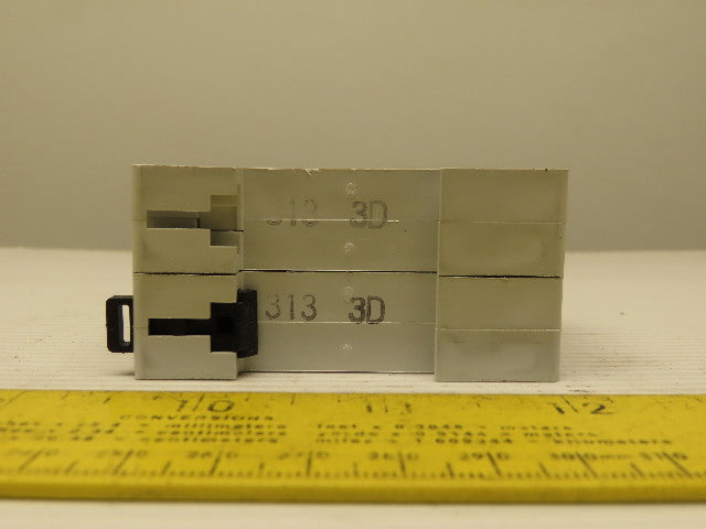 Eaton Cutler Hammer WMZS2D03 3AMP 2 Pole circuit Breaker DIN Rail Mount