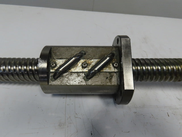 NSK 14HS-0003 W5009-500ZTX-0003 2" Dia 3/8" Pitch Ball nut/Screw Assembly 61"OAL