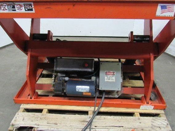 Presto X4W24-20 2000 LB 48"x48" Hydraulic Scissor Lift 7"-43" Height 460V 3Ph