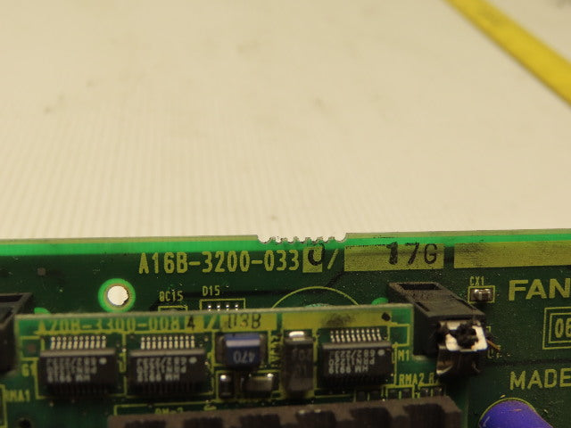 Fanuc A16B-3200-0330/17G Main CPU Board