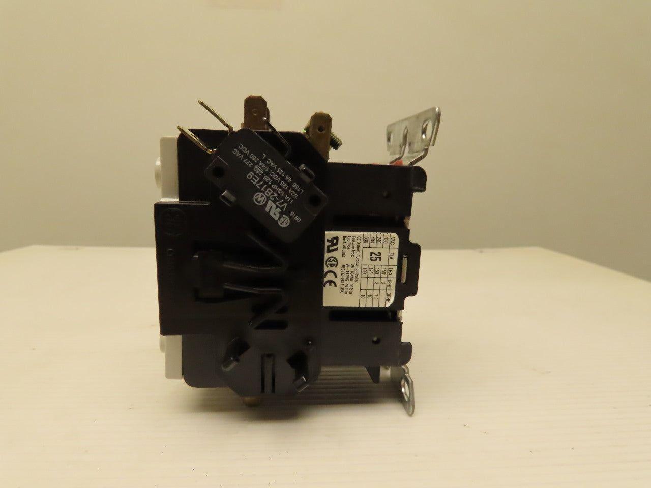 General Electric CR453AB3HBBA1R Contactor Definite Purpose 25A 3 Pole Long Cover