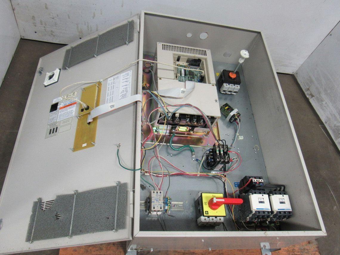 Yaskawa E7LVB052G VFD Drive Bypass Assembly 51KVA 380-480V In 0-480V Out 50/60HZ