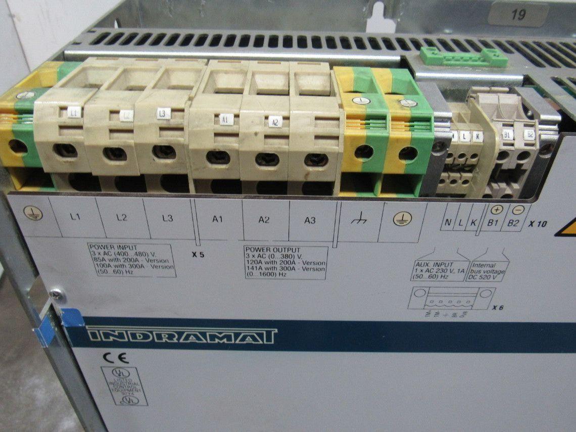 Indramat FWA DIAX03-ELS-05VRS-MS Servo Controller Drive DKR02.1-W300B-BE23-01-FW