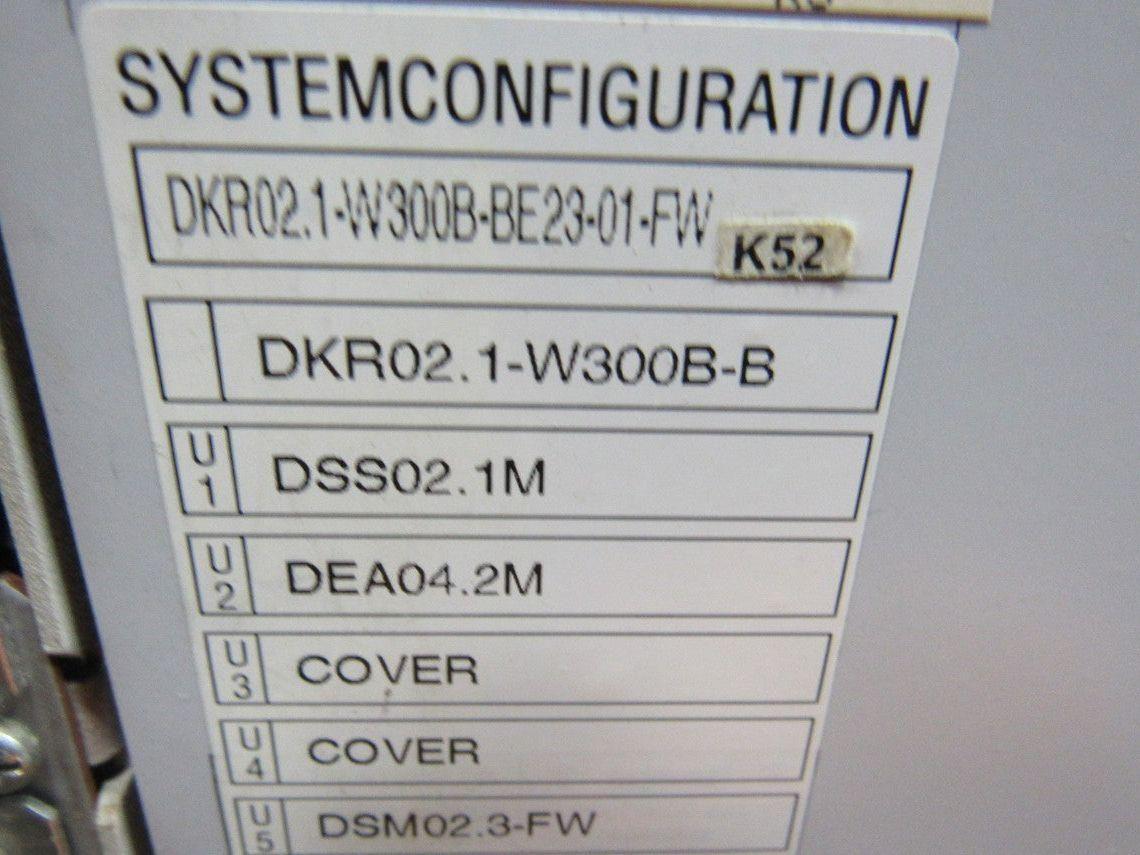 Indramat FWA DIAX03-ELS-05VRS-MS Servo Controller Drive DKR02.1-W300B-BE23-01-FW