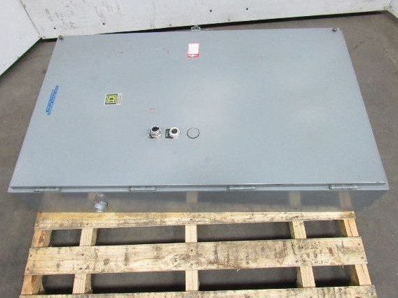 Square D 8901 SQC-8 Ser A 480V 3 Pole 100A Transfer Switch