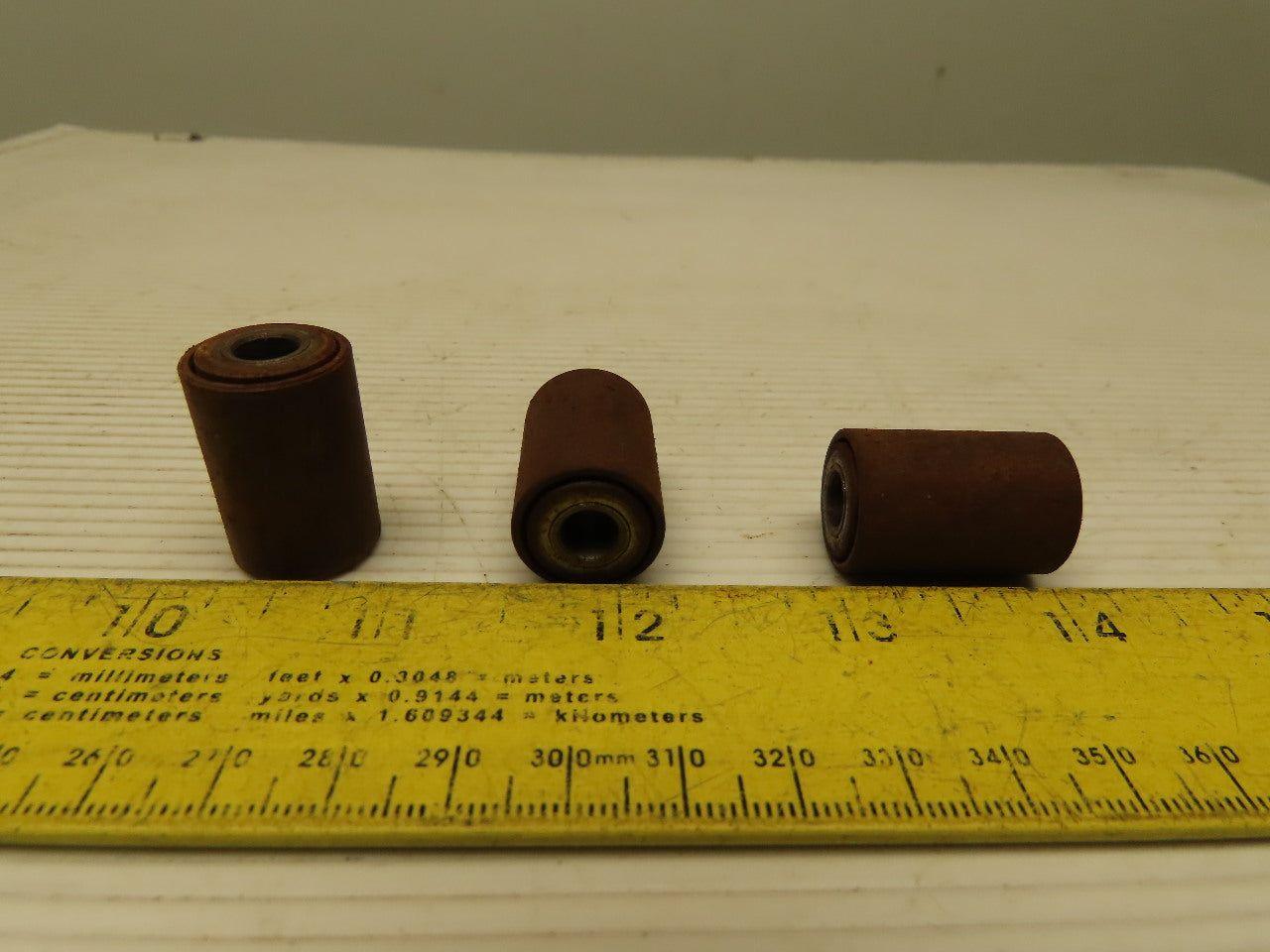 11/16" OD x 1" Roller 1/4" Bearing Bore Lot Of 200
