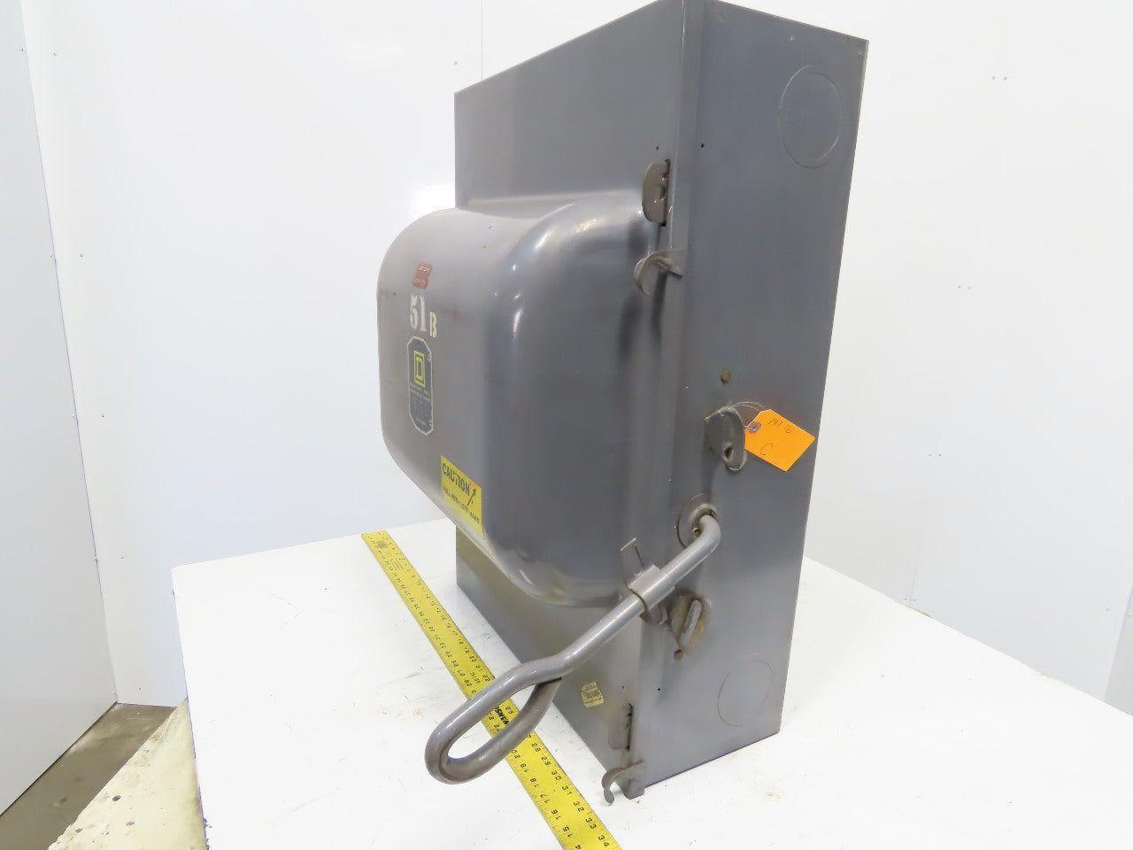 Square D A-81345 Ser C3 Non Fused Single Throw Safety Switch 600V 400A 3Ph