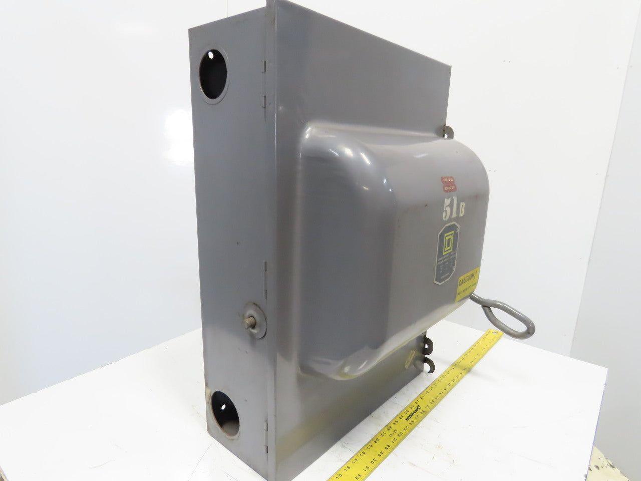 Square D A-81345 Ser C3 Non Fused Single Throw Safety Switch 600V 400A 3Ph