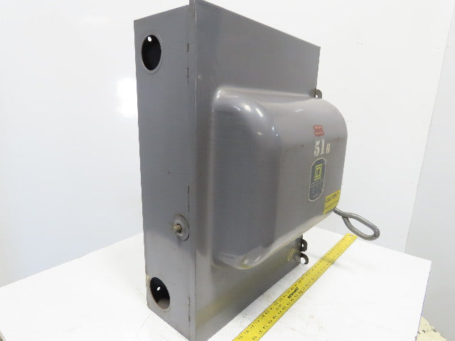 Square D A-81345 Ser C3 Non Fused Single Throw Safety Switch 600V 400A 3Ph