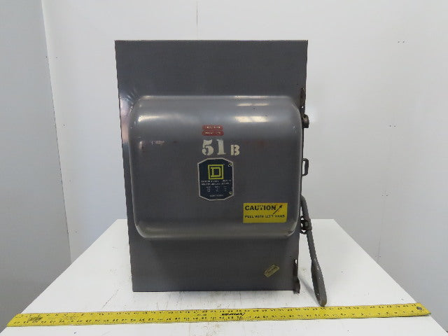 Square D A-81345 Ser C3 Non Fused Single Throw Safety Switch 600V 400A 3Ph
