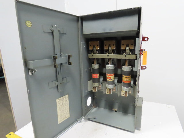General Electric DFPH-365 600V 400A Bus Bussway Plug Fusible Disconnect