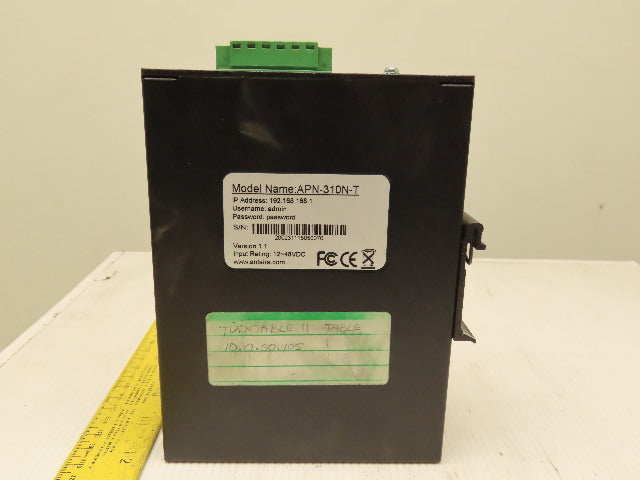 Antaira APN-310N-T Industrial Access Point Client Bridge Repeater DIN Rail Mount