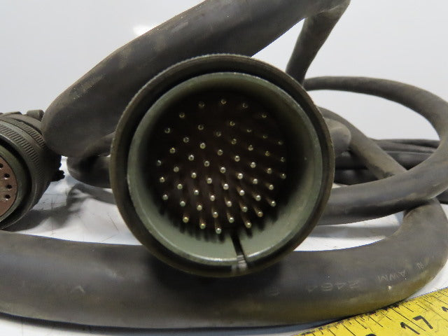 Amphenol/Cannon 31' Circular Connector Cord Assembly 51 Pin Male & Female