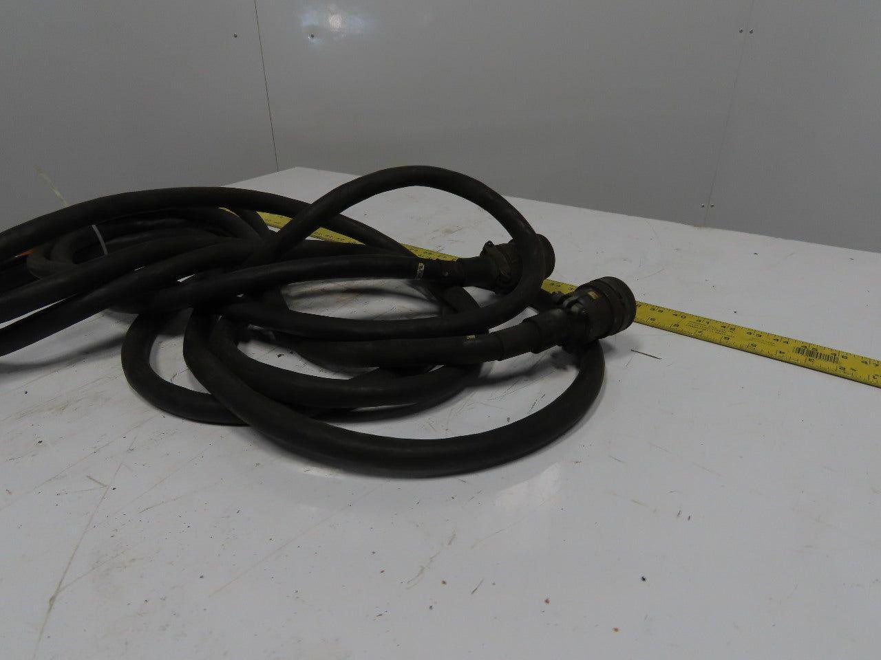 Amphenol/Cannon 31' Circular Connector Cord Assembly 51 Pin Male & Female