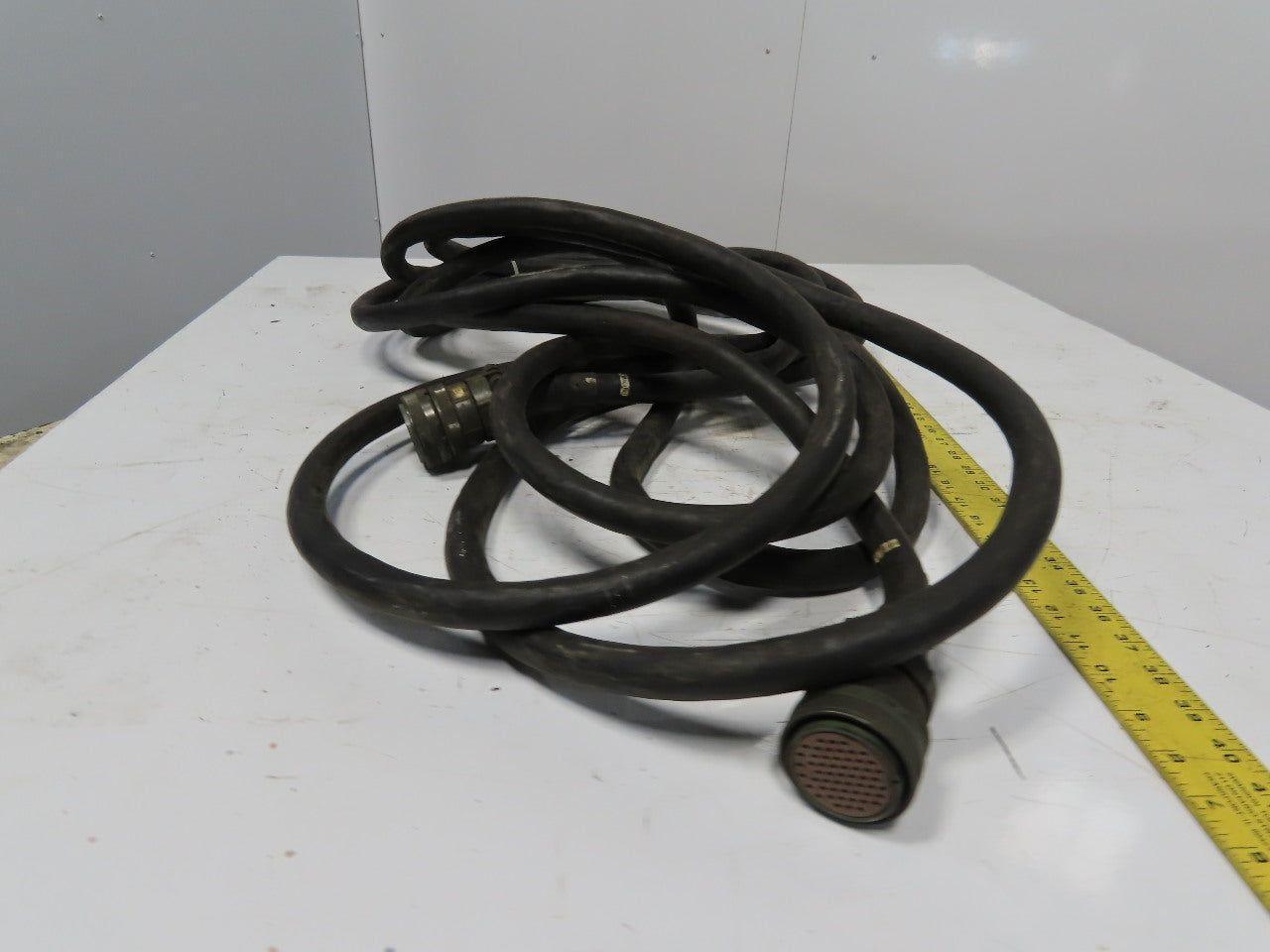 Amphenol/Cannon 31' Circular Connector Cord Assembly 51 Pin Male & Female