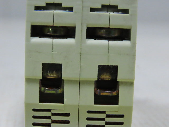 Moeller FAZ6-2-C32 32AMP 2 Pole Circuit Breaker DIN Rail Mount