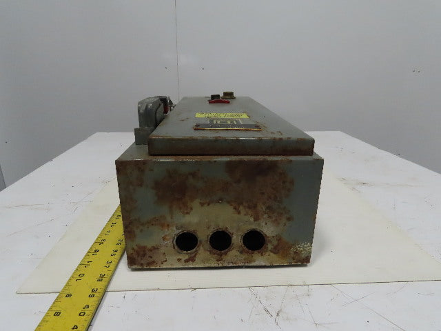 Square D Size 1 8538 SCG12 Combination Motor Starter Controller 8536 SC03D Fused