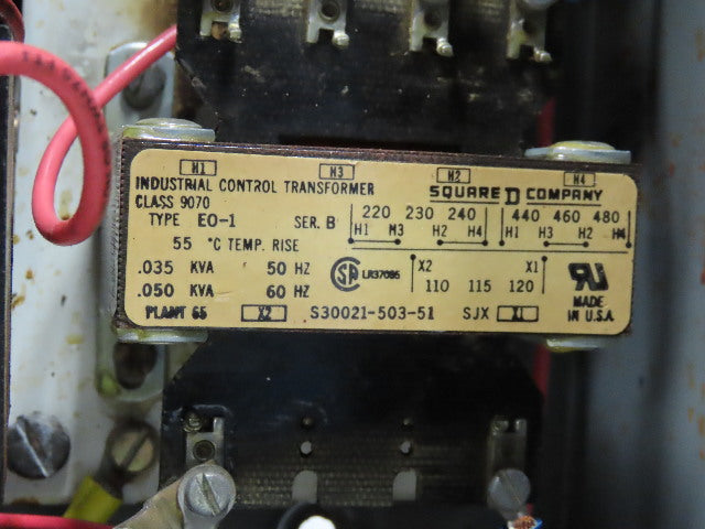 Square D Size 1 8538 SCG12 Combination Motor Starter Controller 8536 SC03D Fused