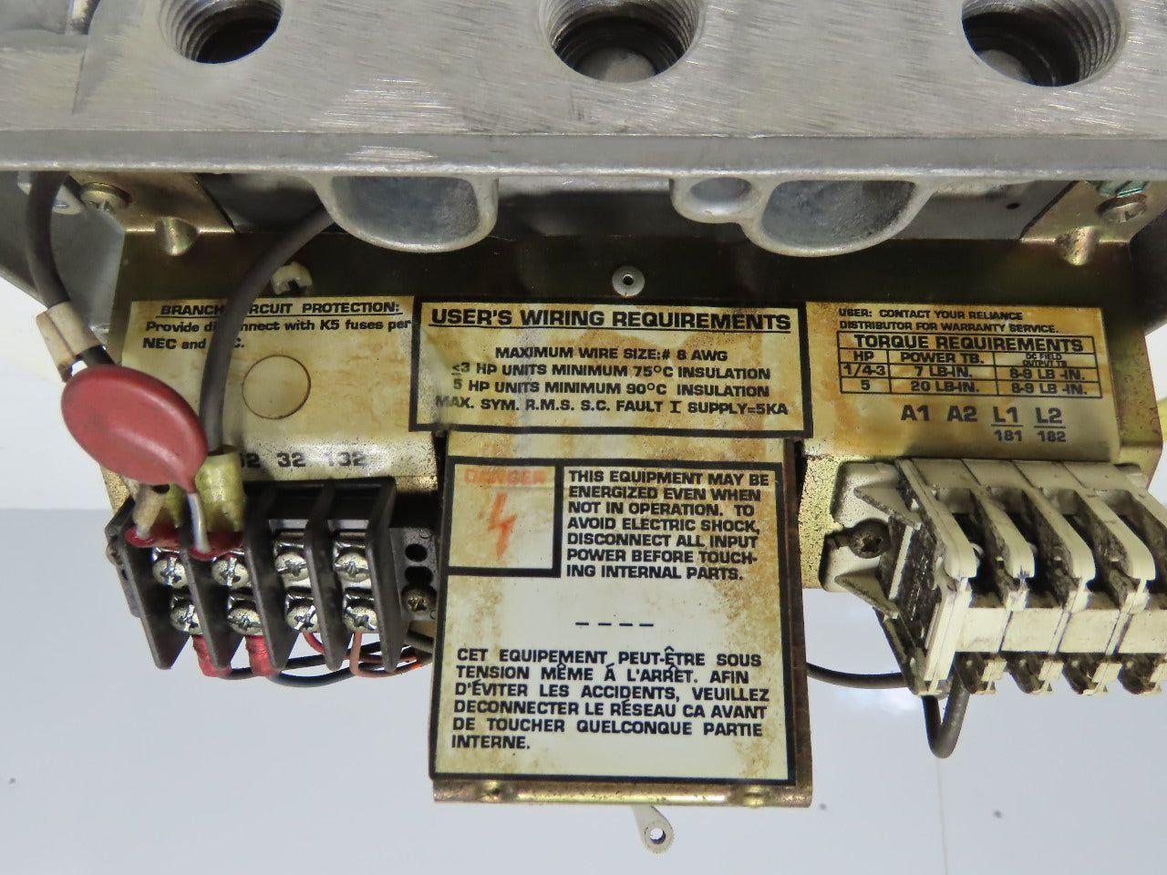 Reliance Electric 14C21 Minpak Plus Drive 1.5HP