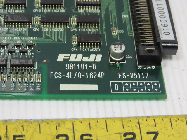 Fuji Electric 981101-0/1624P I/O Module / Board FCS-1I/O-1624P