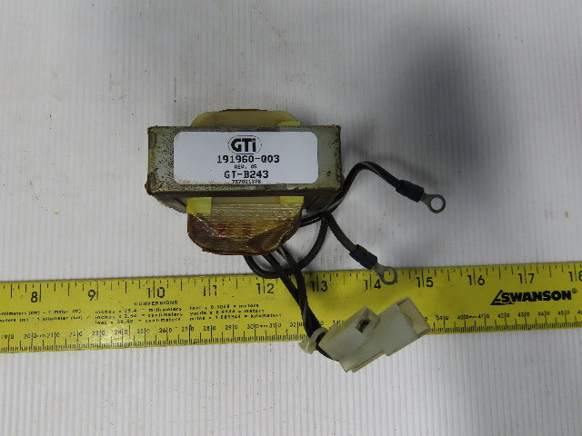 GTI 191960-Q03 Rev 05 GT-B243 Transformer