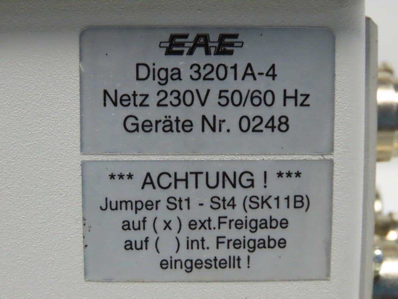 EAE DIGA3201A-4 Jam Monitoring Unit 230V 50/60Hz