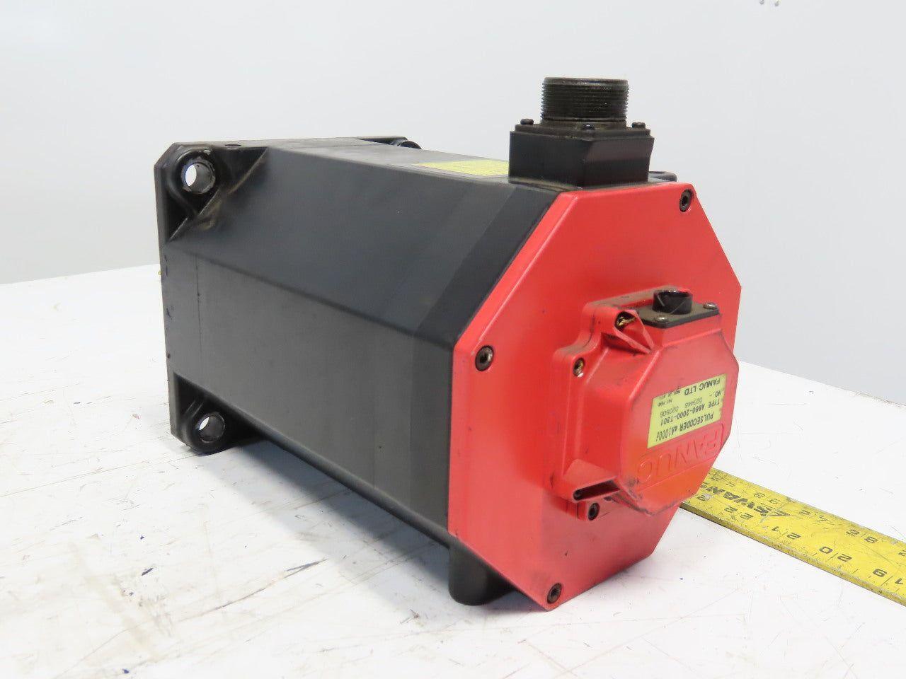 Fanuc A06B-0246-B000 C22/2000 AC Servo Motor A860-2000-T301 Pulsecoder Encoder