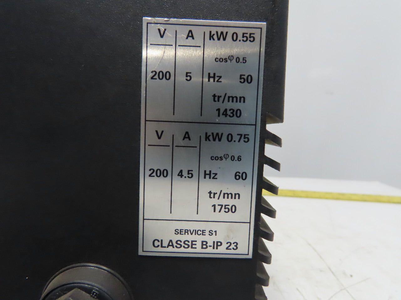 Leybold SV16 BR2W 9550165 Vacuum Pump 200V 50/60Hz