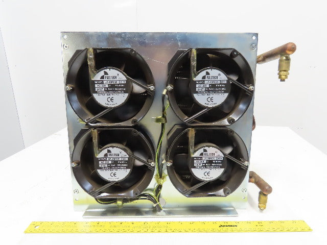 Panasonic YB-L200A8Y3E CO2 Laser Oscillator Coolant Heat Exchanger W/ Fans