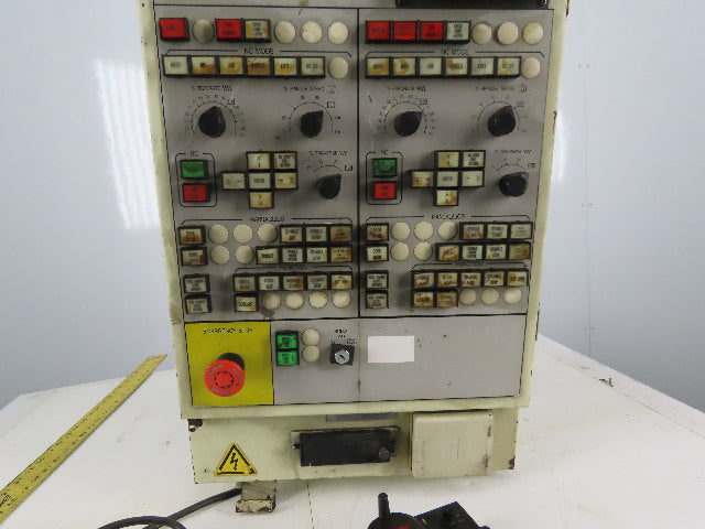 Fuji Machine ANW-30T2 Twin Spindle CNC Lathe Operator Interface Control Panel