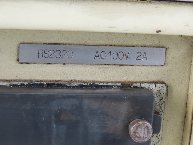 Fuji Machine ANW-30T2 Twin Spindle CNC Lathe Operator Interface Control Panel
