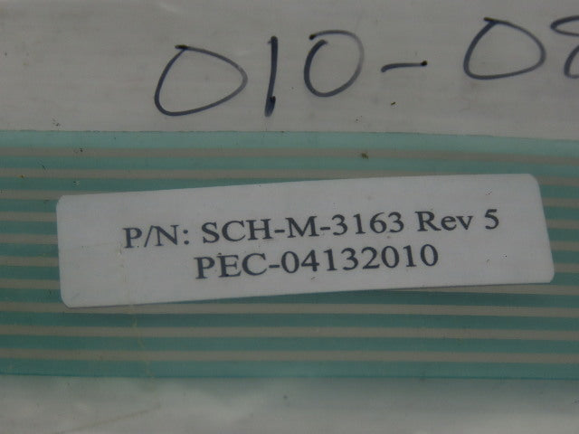 SCH-M-3163 Push Button I/O Replacement HMI Membrane