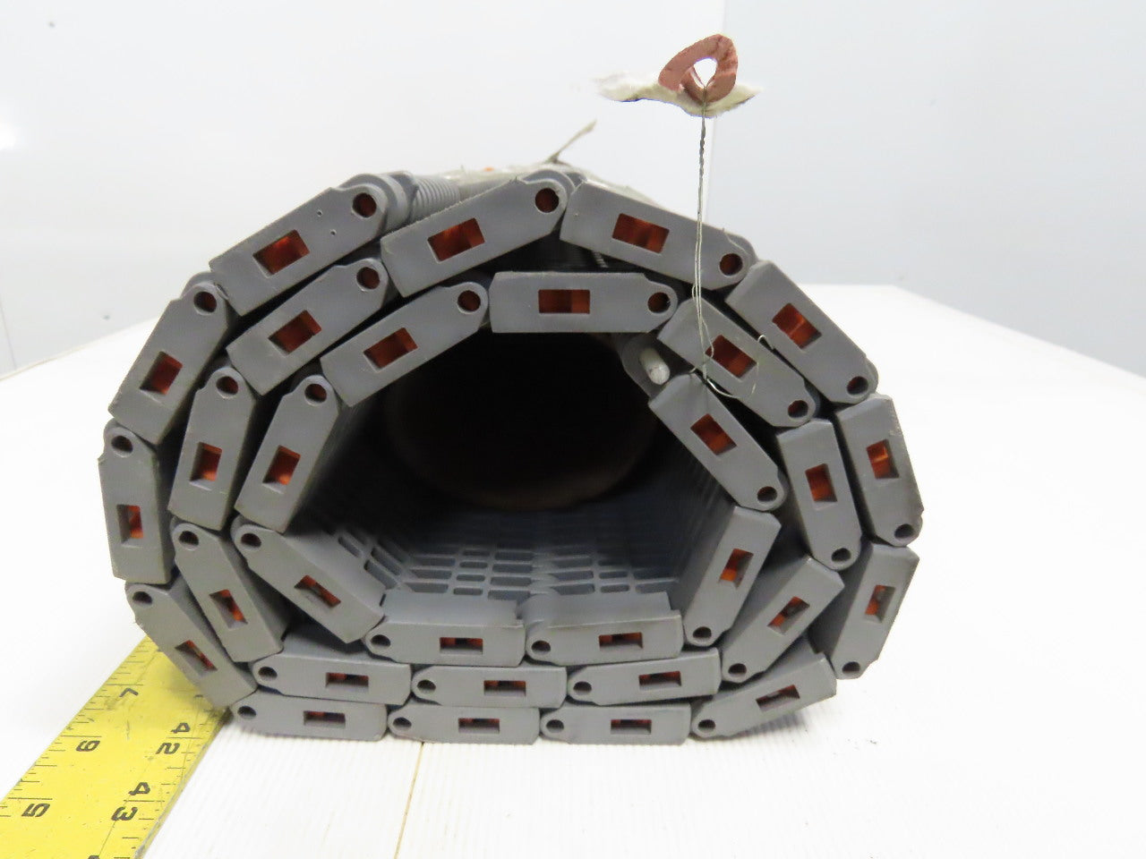 Intralox Ser 400 Gray Polypropylene Flush Grid W/Slidelox Conveyor 48.1" x 60"