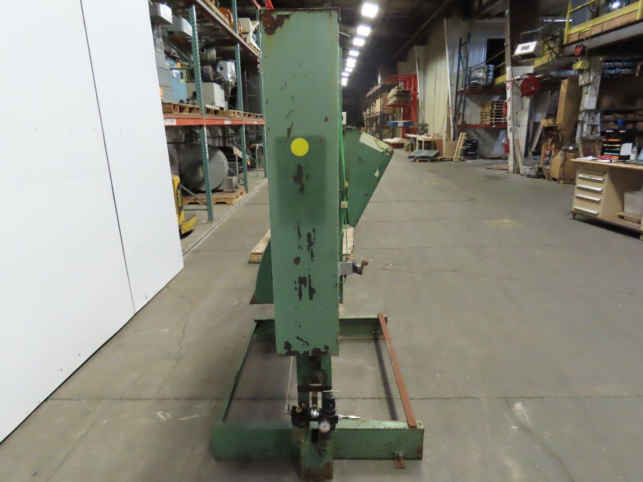 Mellon Eng. 16x36 41" Pneumatic Swing Cut-Off Shear 6-1/2" Stroke