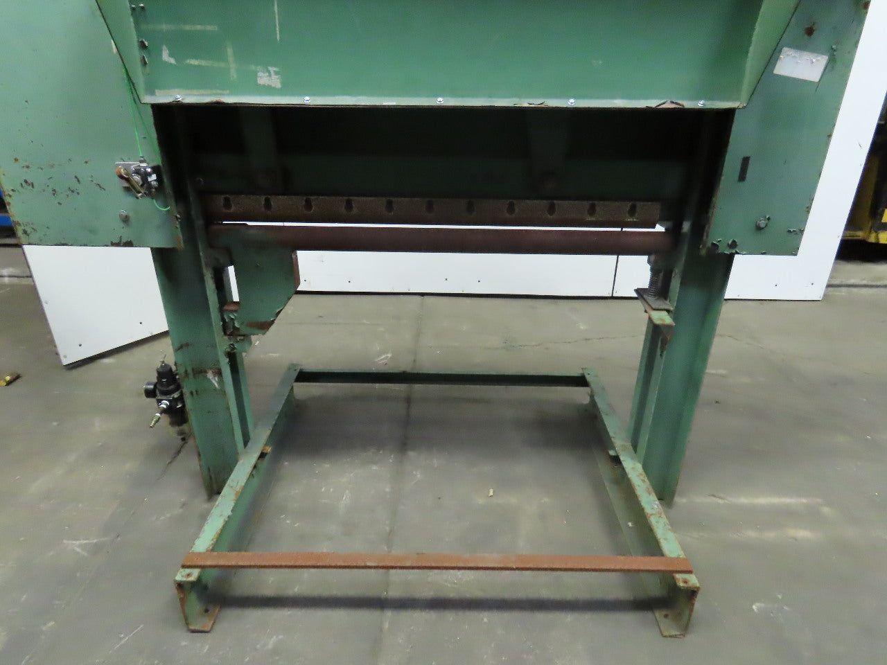 Mellon Eng. 16x36 41" Pneumatic Swing Cut-Off Shear 6-1/2" Stroke