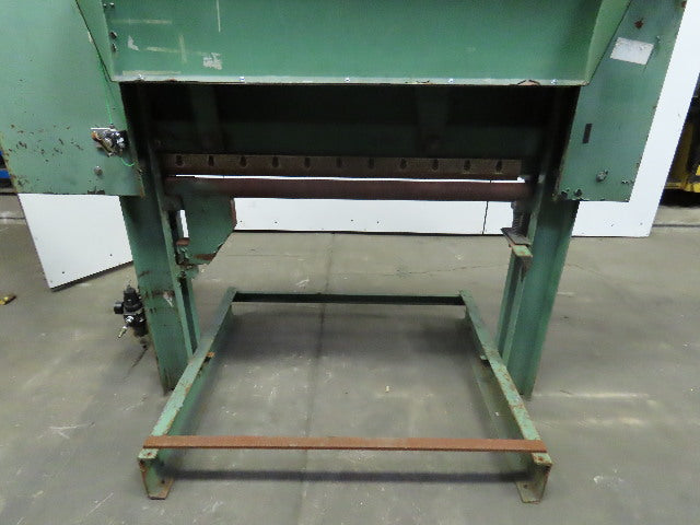 Mellon Eng. 16x36 41" Pneumatic Swing Cut-Off Shear 6-1/2" Stroke