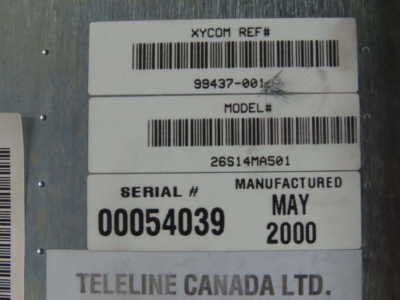 Xycom 9450-27B131905000 Automation Interface Screen Monitor Option 713332-2 1G-B