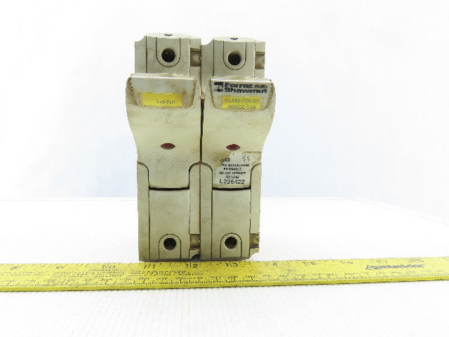 Ferraz Shawmut 27 x 60mm 2 Pole Fuse Holder 800V 150A Rail Mount