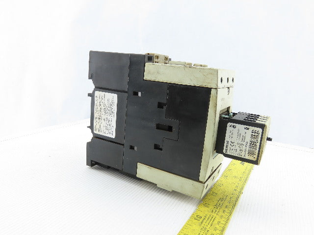 Siemens 3RT1044-3BB40 3P 65A Power Contactor W/3RH1921-2FA22 Coil 24V