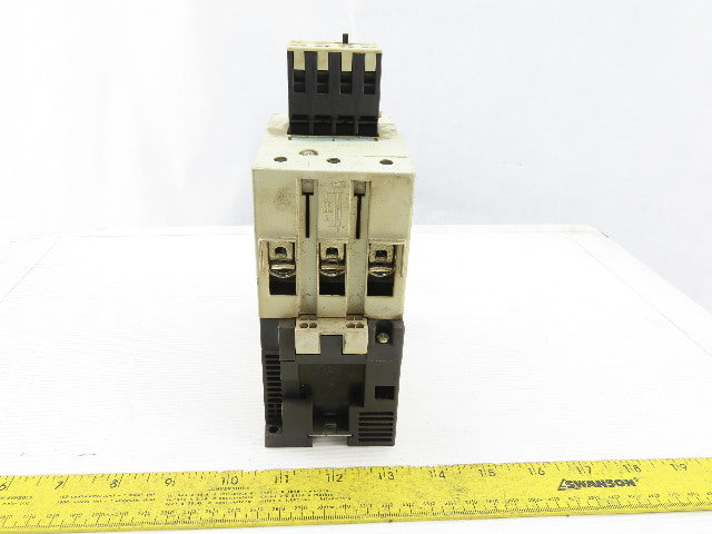 Siemens 3RT1044-3BB40 3P 65A Power Contactor W/3RH1921-2FA22 Coil 24V