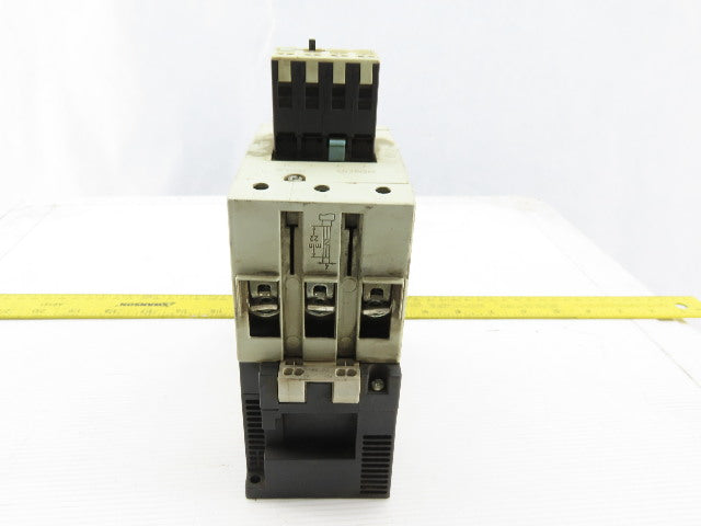 Siemens 3RT1044-3BB40 3P 65A Power Contactor W/3RH1921-2FA22 Coil 24V