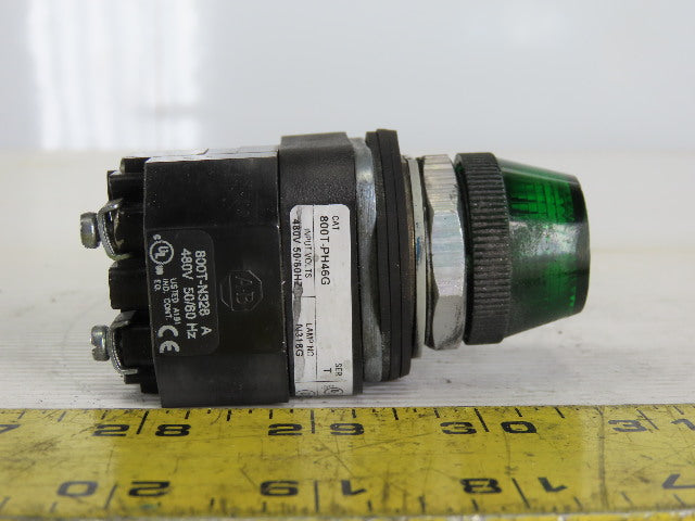 Allen Bradley 800T-PH46G/T 480V Green Light Series T