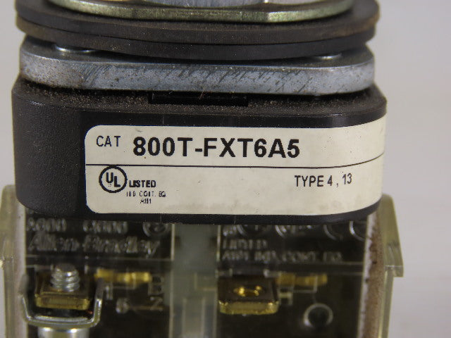 Allen Bradley 800H-FRX6AP/T E-Stop Twist Release 2 N.O Series T